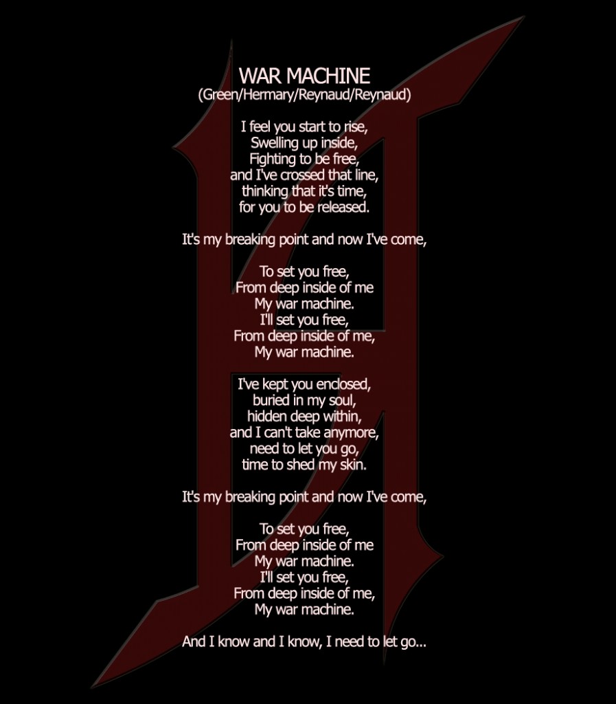 Lyrics-War_Machine